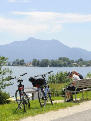 Sommer Chiemgau Radfahren Wandern Urlaub