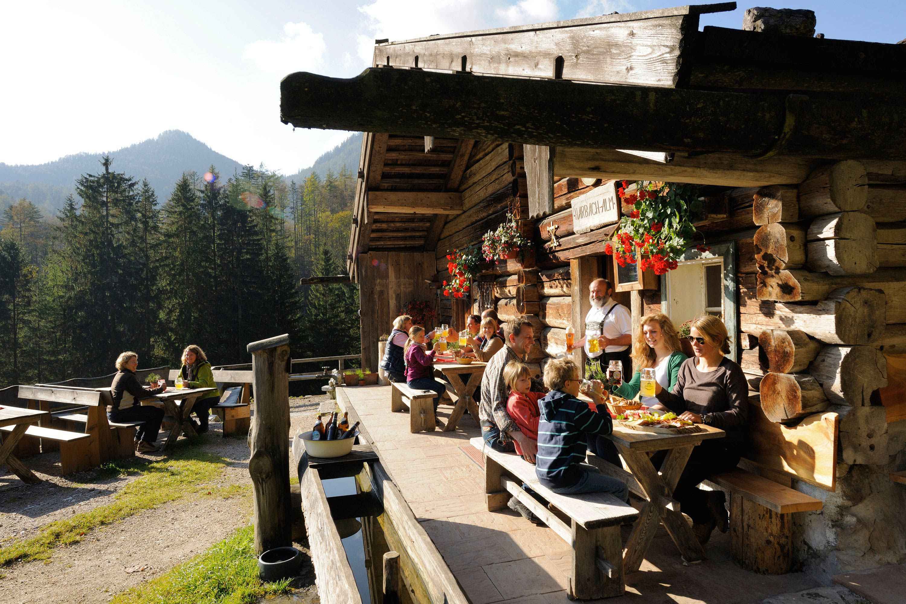 Berghütte in den Chiemgauer Alpen